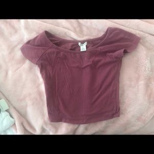 Crop top! Only worn once! Comfy!